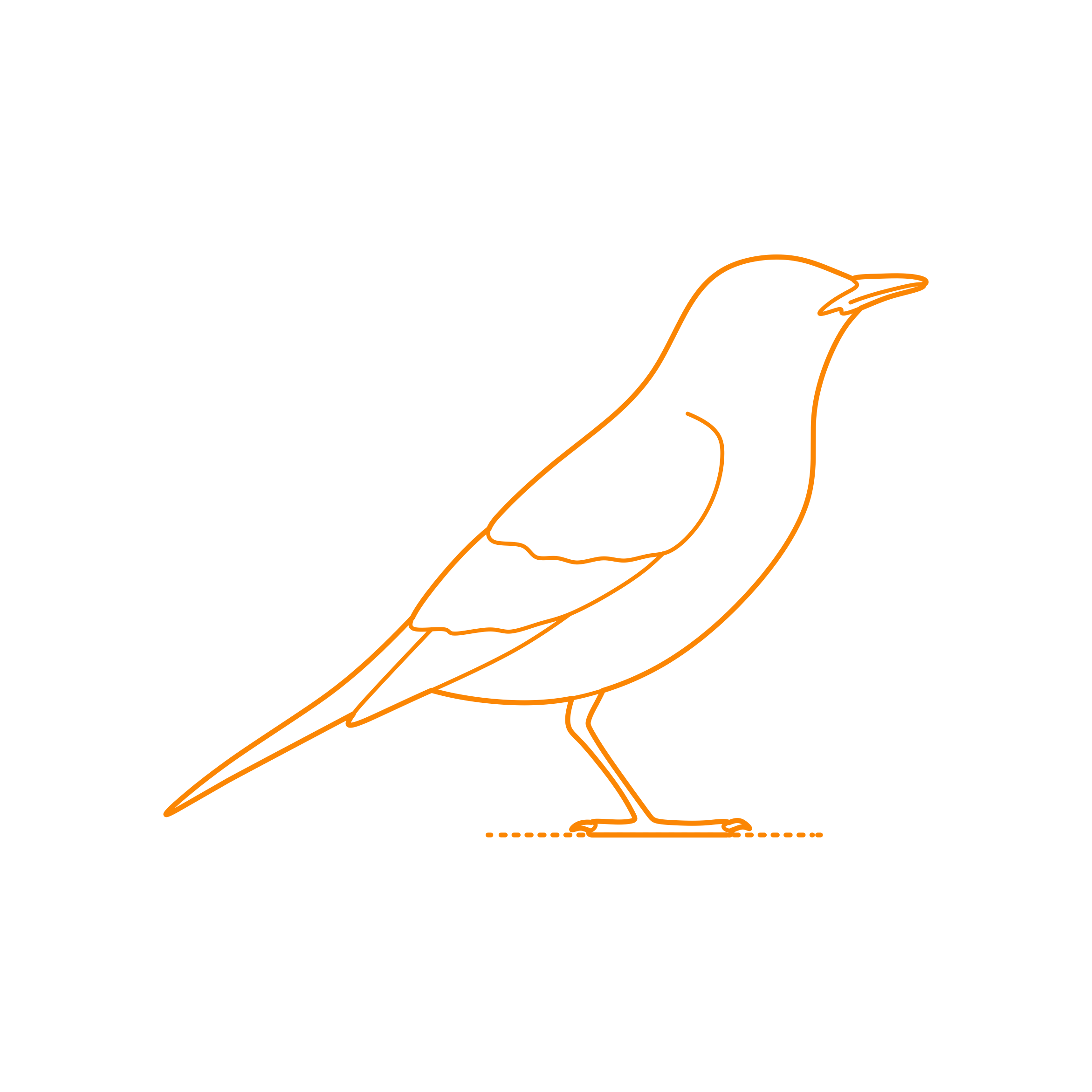 Animals Songbirds Common Blackbird Line Tracing Svg Vector Free Vectors